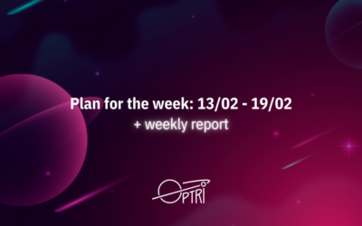 Plan for the Week (13/02-19/02) & Weekly Report