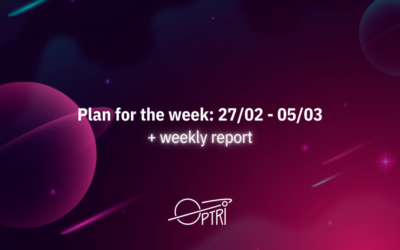 Plan for the Week (27/02-05/03) & Weekly Report